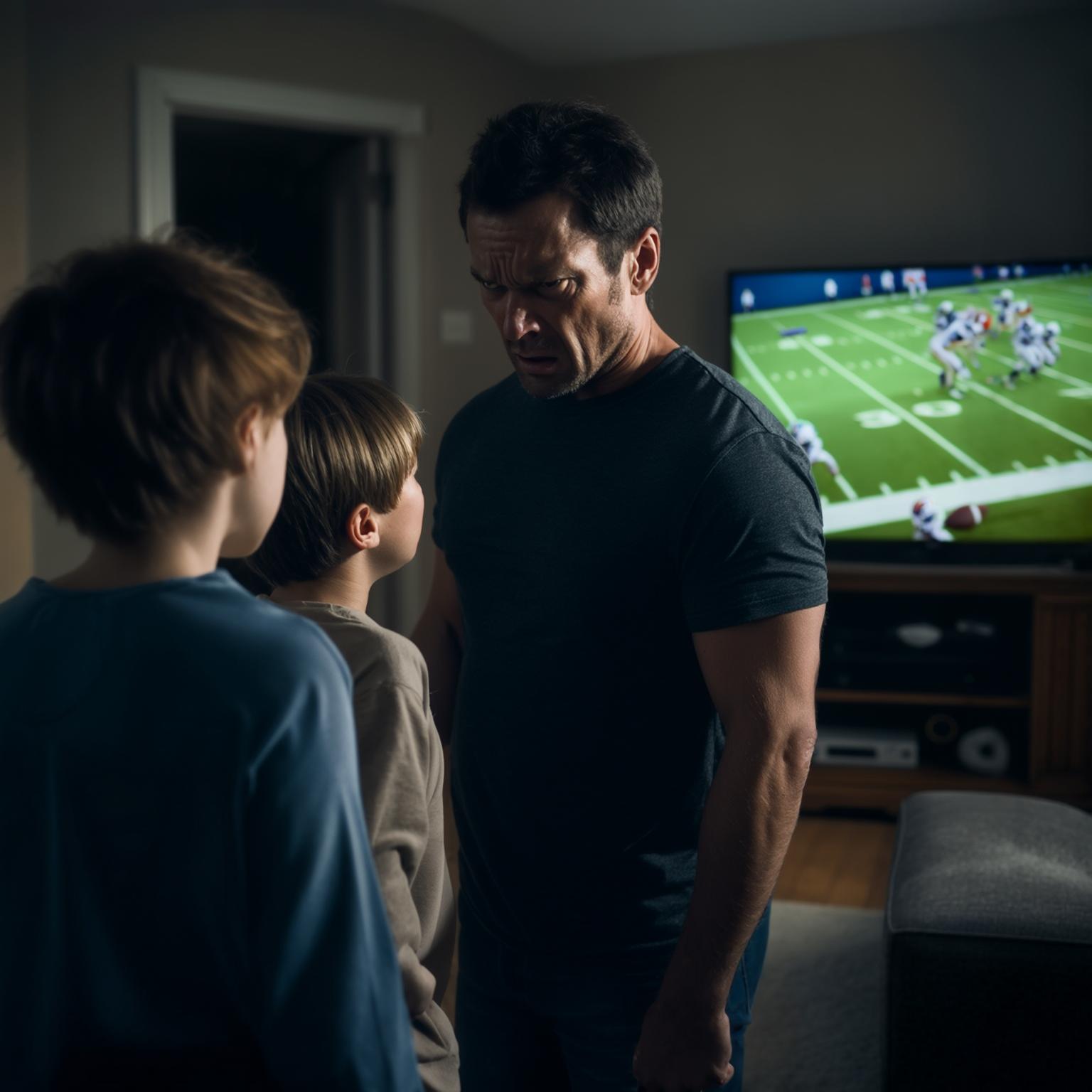 AI Image Generated by Luma Photon: AITA for refusing to let my FIL watch football anymore no text

